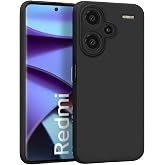 Microsonic Matte Silicone Xiaomi Redmi Note 13 Pro Plus 5G i&ccedil;in Kılıf Siyah [Redmi Note 13 Pro Plus 5G ile Uyumlu Kılıf - Siy
