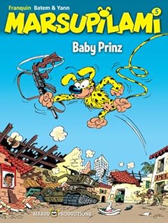 jaquette livre Le Marsupilami, tome 5 : Baby Prinz