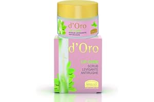 Helan D'Oro - Smoothing Lip Scrub with Hyaluronic Acid and Shea Butter, Antiwrinkle and Nourishing Action for Lip Care - Lip Scrub Exfoliator and Lip Treatment, Preppy Skincare - Made in Italy, 15 ml