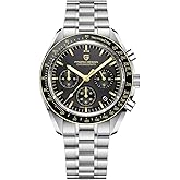 Pagani Design 1701 V3 Moon Mens Quartz Chronograph Watches Japan VK63 Movement Stainless Steel Waterproof Sports Watch
