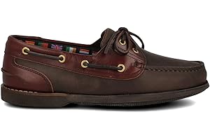 PAYMA - Chaussures Bateau Mocassin de Sport en Cuir pour Hommes. Grandes Tailles. Cuir huilé. Semelle en Caoutchouc. avec ou sans Lacets. Marron, Bleu Marine et Noir