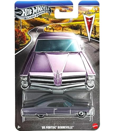 Hot Wheels Silver Series '66 Pontiac GTO [Red] 5/5 (GRT01) Metal