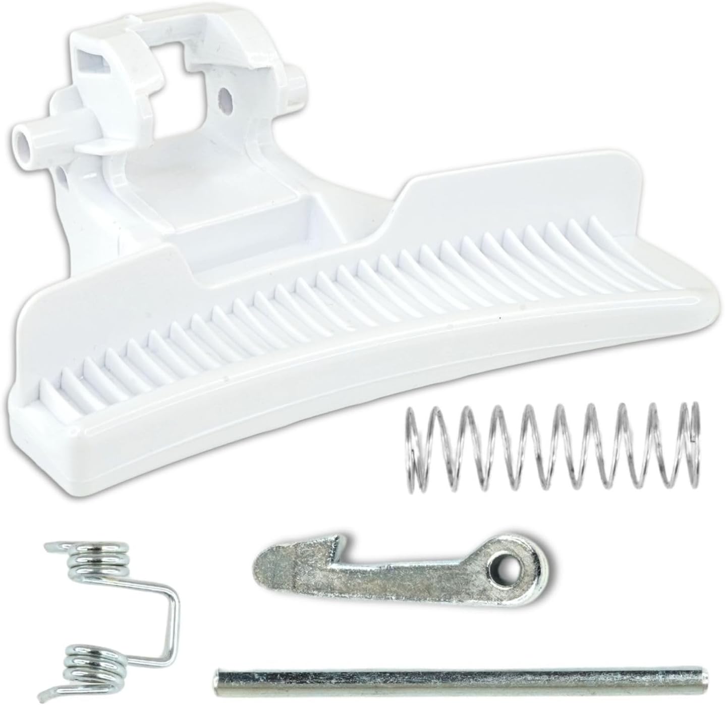 FRAYPA Maneta Lavadora Zanussi - Código 4055304143 - Repuesto De Maneta Para Puerta Lavadora Zanussi - Compatible Con Modelos ZWF71240W, ZWF61400W, ZWF71453BW, ZWF8220WWE