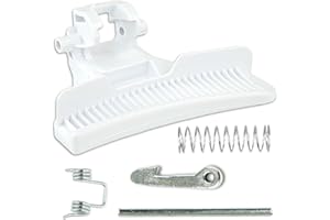 FRAYPA Maneta Lavadora Zanussi - Código 4055304143 - Repuesto De Maneta Para Puerta Lavadora Zanussi - Compatible Con Modelos ZWF71240W, ZWF61400W, ZWF71453BW, ZWF8220WWE