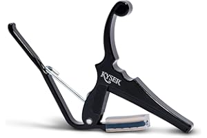 Kyser Quick-Change Capo do gitar elektrycznych, czarny, KGEB