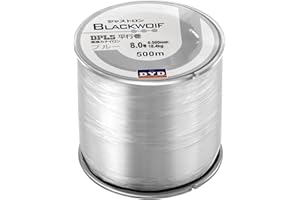 Eruinfang Angelschnur,0.45mm/500 m Nylonfaden Monofile Angelschnüre Spannung Angelschnur Reißfest Starke Belastung Nylonschnur für Karpfen, Forelle, Hecht