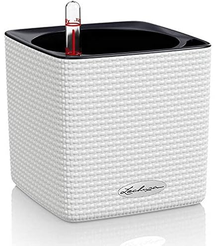 Happy Nature Hydro Set – 4-teiliges Pflanzen-Set Mit Übertopf, Kulturtopf, Wasserstandsanzeiger & Blähton
