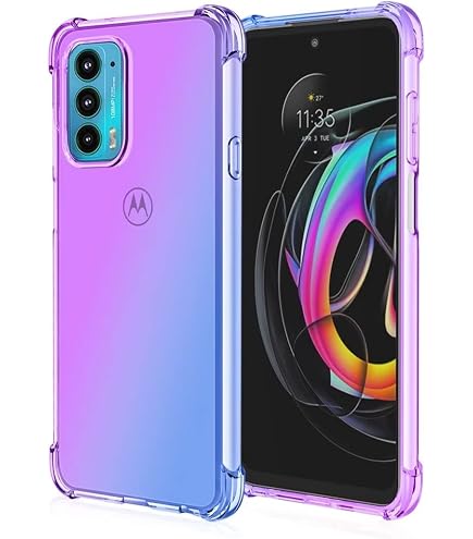 Motorola Edge 20 Hülle Aus Gehärtetem Glas & Silikon – Marmor-Design, Stoßfest Und Kratzfest In Schwarz-Gold