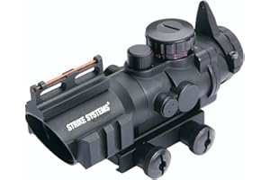 ASG Strike Systems 4x32 Scope Red & Green Cross Sight Scope With Fibreoptics