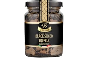 La Rustichella - Carpacho de Trufa Negra, Vegano, Sin Gluten, Sin Colesterol - Delicadeza Italiana (90 gr)