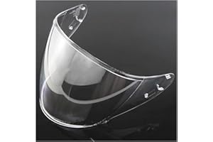 XYJTC Moto Visière de Casque, visière de Casque de Moto for SHOEI J-Cruise 1 J-Cruise 2 J-Force 4 CJ-2 Ca-SCO Shield Viseria Capacete Moto Pare-Brise Lentille (Bleu)(Clear)