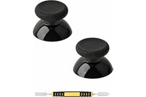 TOMISN Thumbstick Replacement Kit for Oculus Quest 2, for Meta Quest 3, for Quest 3S Controller - Thumb Sticks VR Accessories Repair Parts for Quest Pro Left Right Controllers Joystick Cover with Tool