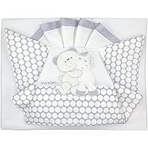 Set Lenzuola Culla Andy & Helen 3 Pezzi - Cotone Italiano, Fantasia Orsetto Cuore - Foto 7