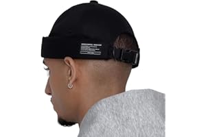 UNDERCONTROL Brimless Sailor Fisherman Leon Hat Rolled Cuff Harbour No Visor Miki Skull Docker Beanie Trawler Tactical Ring Cap for Men & Women