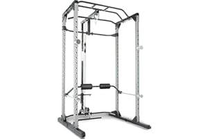 Fitness Reality 810XLT Super MAX Power Cage, Robusta estación de Fuerza con una Carga máxima de 363 kg