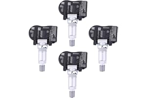 JAWSEU 4pcs Tire Pressure Monitoring Sensor GX631A159AA LR070840 Tyre Pressure Sensor For Range Rover Sport Evoque LandRover Discovery Jaguar F-Pace I-Pace XE XF XJ TPMS Tire Pressure Sensors