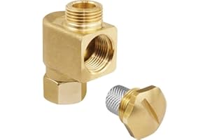 BLUEWATER ARMATUREN BLANCO 128434 Filtre anti-saleté pour robinet équerre 3/8" avec joint d'étanchéité pour robinet de cuisine