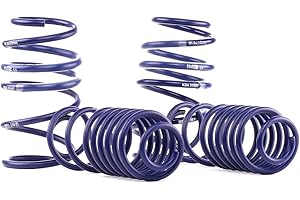 H&R Tieferlegungsfedern kompatibel mit Volkswagen Polo VI/GTI & Seat Ibiza 6F 2017- Inkl. Facelift VA30-35/HA30-35mm (VA-Last ab 901kg) & Skoda Fabia 2021- VA45/HA40mm (VA-last ab 871kg)