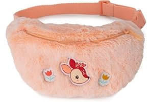 Lilliputiens - Banane Enfant Stella Le Faon - Accessoire en Velours Doux pour Enfant - Sac Banane Pratique pour Ranger Les trésors - Idéal pour Ranger Les trésors des Petits aventuriers - Dès 3 Ans