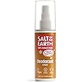 Salt of the Earth – Refillable Natural Deodorant Spray – 100% Natural Origin Ingredients - Vegan, Long Lasting Protection – Suitable For Women, Men & Kids - 100ml (Spiced Gingerbread)