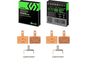 Chooee 2 Pares Pastillas de Freno para Shimano B01S M315 M355 M365 M375 M395 M396 M415 M416 M445 M446 M447 M465 M475 M485 M486 M495 M505 M510 M515 M525 M535 M575 （ Resina，Semimetálica，orgánico）