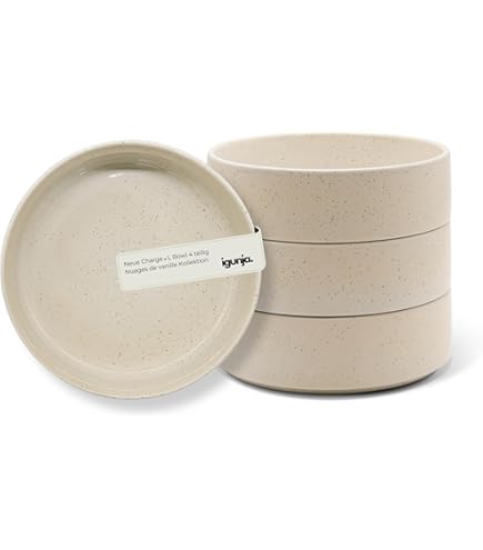 MÄSER 931371 Serie Nottingham Vintage Teller-Set für 4