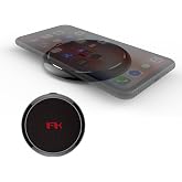 Feeltek Kablosuz Şarj Aleti 15W | Qi Wireless Charging Pad | iPhone, Samsung ve Android Uyumlu | USB-C Giriş, Premium Deri Y&uuml;
