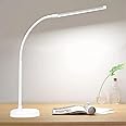 LEDPTS.jP Desk Lamp, Swing Arm Architect Task Lamp with Long Flexible Gooseneck, 3 Color Modes, and USB Adapter, Dimmable Desk Light for Home/Office/Drafting/Reading/Piano