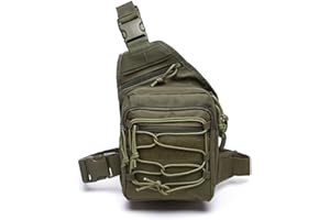GEXGUNE Bolsa de Hombro táctica con Funda para Pistola, Bolsa para portar Pistola Oculta, Mochila para Pistola, Bandolera de Caza