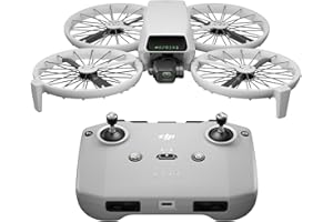 DJI Flip, drone con fotocamera UHD 4K per adulti, < 249 g, stabilizzatore a 3 assi, trasmissione video da 13 km, decollo dalla mano, ritorno automatico, 31 minuti di autonomia, volo intelligente