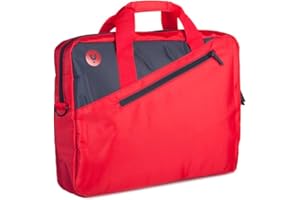 MONRAY NGS GINGER - Bolsa para portátil de hasta 39.6 cm, bolsa con compartimentos y bolsillo externo