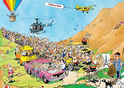 Jan van Haasteren - Tour De France 3 x 1000 Piece Jigsaw Puzzles
