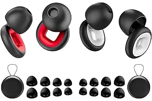 CHENRI Artevive Ohrstöpsel für Motorrad, 27 dB, wiederverwendbar, Geräuschreduzierung, 2 Stück