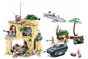 Sluban Klemmbausteine M38-B1111 Battle WWII of Iwo Jima