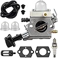 ZAMDOE Carburetor Kit for Stihl SH56 SH56C SH86 SH86C BG86 BG86CE BG86Z BG86CEZ Blower, Replaces # C1M-S261B 42411200616 4241 120 0616, with Spark Plug Fuel Line Primer Bulb Fuel Filter