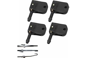 Wjelet 4 ugelli per lavavetri, tergicristalli anteriori, ugelli compatibili con Espace 3, Sprinter I e II, Vito W638, Classe V W638, Smart Fortwo, Crafter