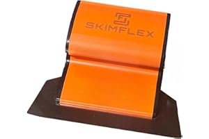 Plastering Spatula Skimming Tool – Skimflex Qik Change 6” 150mm Replaceable Blade – Compact Stainless Steel Spatula for Drywall Corners, Walls, Edges – Lightweight Decorating Tool