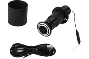 BANAPOY Kamera Drzwiowa z Wizjerem, Inteligentna Kamera z Wizjerem 1080P HD i zdalną dwukierunkową rozmową WiFi 150 Stopni Szeroki Kąt, Wizjer do Drzwi Kamera Bezpieczeństwa z Wizjerem