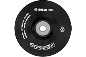 Bosch Accessories Professional Schleifteller 125mm, 1 Stk., Schwarz