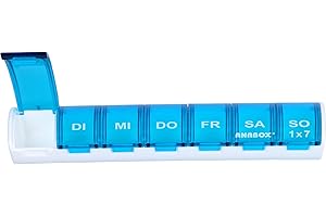 WEPA APOTHEKENBEDARF GMBH & CO KG Anabox ANABOX Pillendose 1 x 7 Türkis