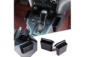 DIYUCAR ABS Plastic Car Center Console Side Storage Box Organizer Tray For Ford Ranger Wildtrak 2015-2021 Auto Accessories