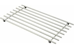 AAMEN Modern Metal Trivet for Kitchen Table, Strong Trivets for Hot Pans, Hot Trays, & Plates Stand, Rectangular Trivet Stainless Steel Worktop Protector (Pot Holder)