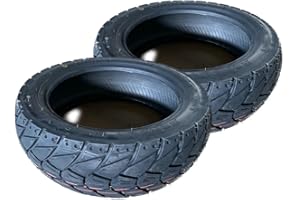 STREETPARTS24 Allwetter Roller Reifen Set 120/70-12 + 130/70-12 (M+S) – K415 – passend für Speedfight 1 & 2, CPI, Keeway, Yamaha, MBK