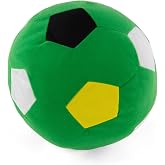 WYSWYG IKEA "kumaş Top" Sparka SOFTBALL 20 cm &ccedil;ap &ndash; Futbol topu yeşil-beyaz &ndash; yıkanabilir &ndash; Yaş sınırlaması yoktur