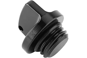 Broco Black CNC Aluminum Oil Filler Cap Plug Cover for Honda CRF150R CB250F Yamaha Kawasaki Suzuki