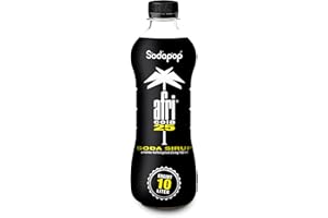 Sodapop Sirup afri Cola 25, Extraportion Koffein, schnell & einfach zubereitet, 1 Flasche ergibt 10 L Fertiggetränk, 500 ml