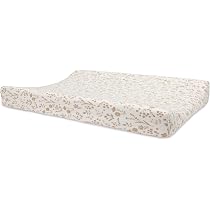 Lot De 2 Housses Matelas à Langer Jollein - 50x70cm, 85% Coton - Certifié OEKO-TEX - Douces Et Pratiques Pour Bébé