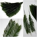 12 St.Palmwedel Kunstpalmen Künstliche Blätter Deko künstliche Floristik Strauß
