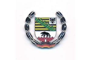 hegibaer Sachsen-Anhalt Wappen Deutschland Magdeburg Flagge Edel Pin Anstecker 0927