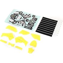 Losi Promoto-MX : Plastiques Oranges Avec Wraps - LOS260004 (neuf)